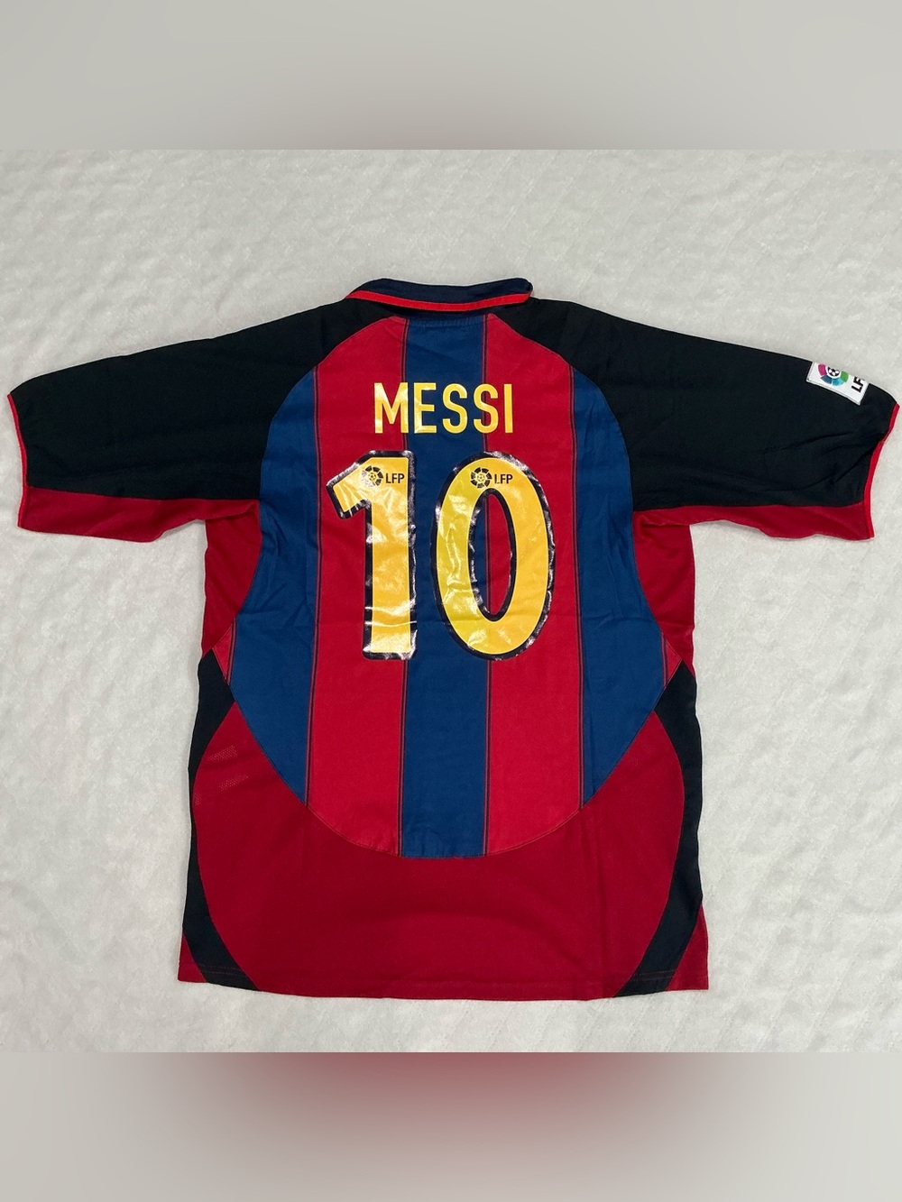 NWT FC Barcelona Messi #10 Retro Home Jersey - Nike size Extra Large - Picture 2 of 11